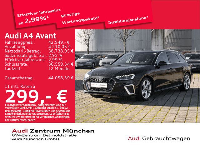 Audi A4 18.635 km 42.949 &euro; München 80935