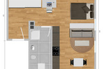 Dachgeschoßwohnung Ottendorf-Okrilla Okrilla - 1 Zimmer, 31 m&sup2;, 280&euro; | Angebot:25751098