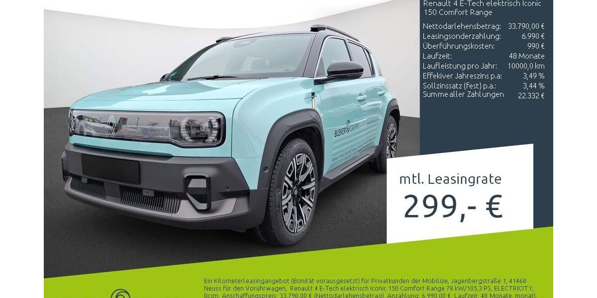 Renault R 4 5.500 km 30.920 &euro; Stuhr 28816