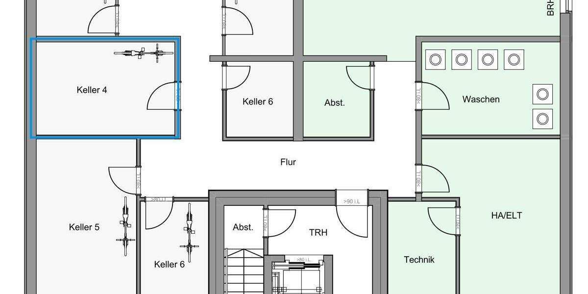 Stylisch, Barrierefrei, Erstbezug! 3 zimmer