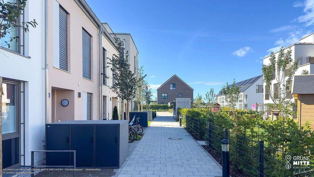 Reihenmittelhaus Kirchheim Heimstetten - 4 Zimmer, 114 m&sup2;, 989.000&euro; | Angebot:24683560