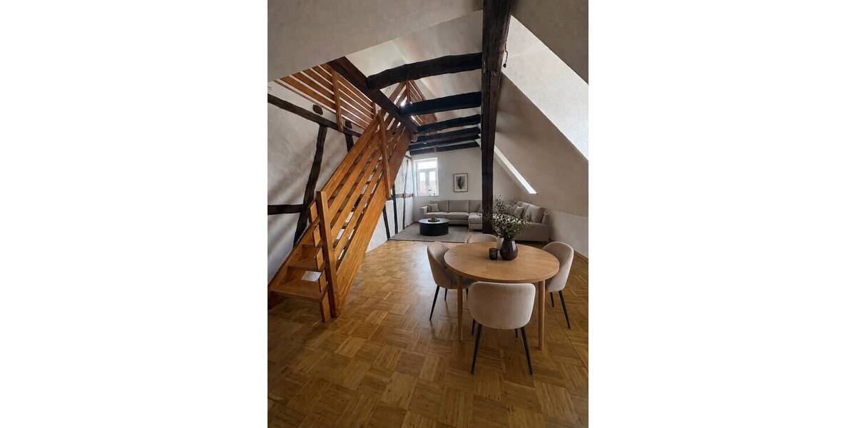 Modern trifft Fachwerk - 3 Zimmer-Maisonette-Wohnung in Brettach! - Maisonettenwohnung Langenbrettach | Angebot:26770429