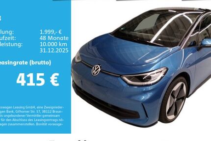 VW ID.3 3.666 km 41.660 € Neu-Ulm 89231
