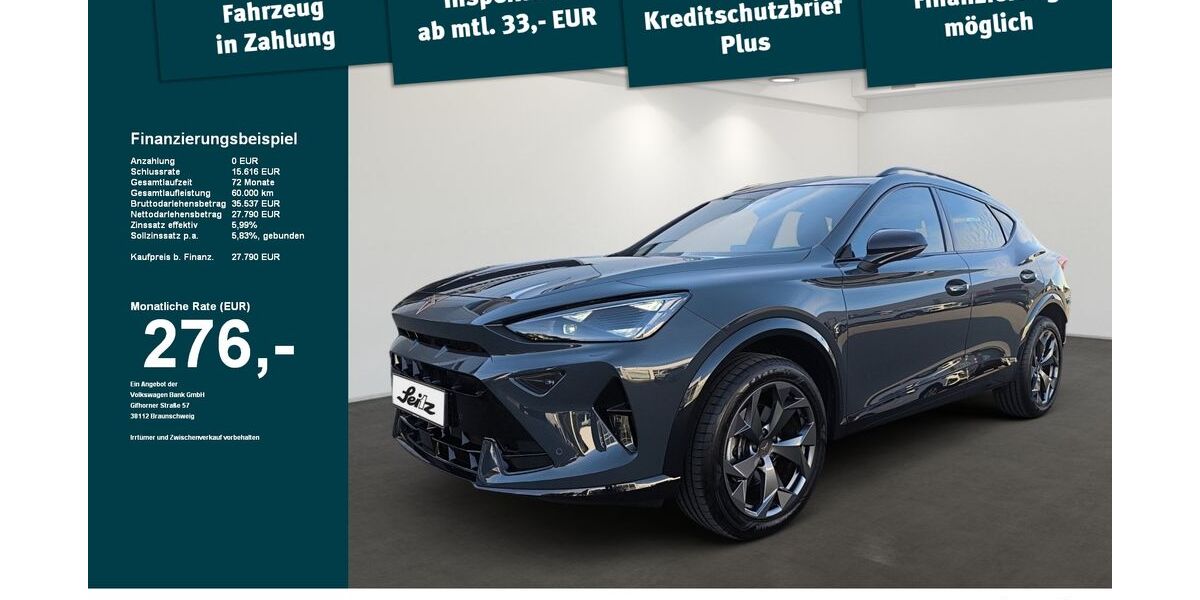 Cupra Formentor 15.800 km 27.290 &euro; Memmingen 87700