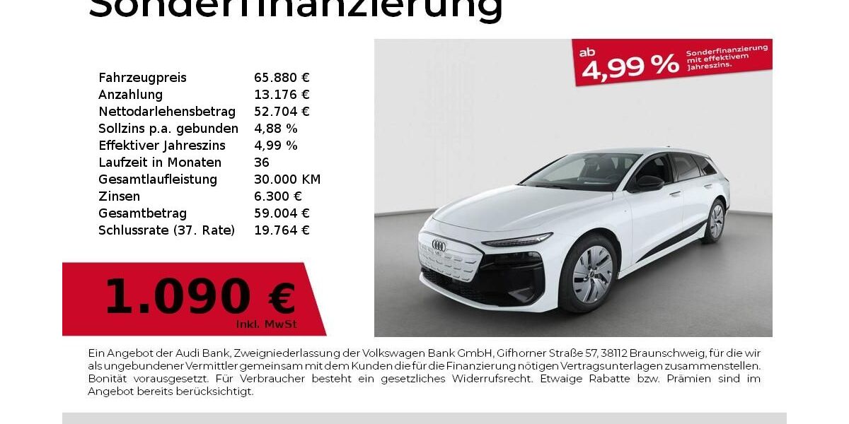 Audi A6 e-tron 9.178 km 65.880 &euro; Nürnberg 90441