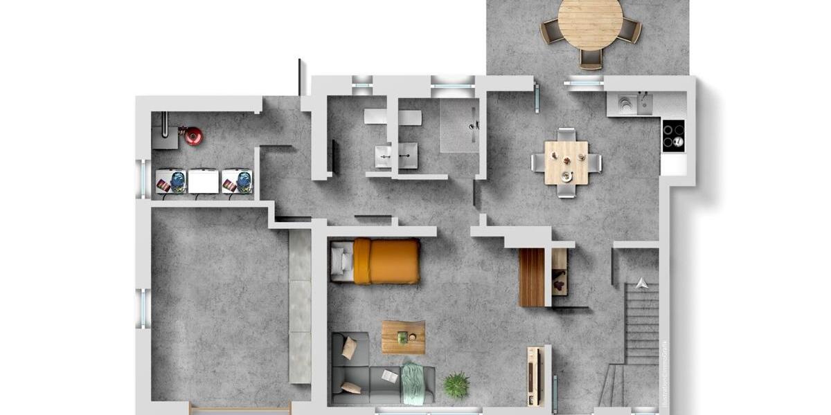 Erdgeschoßwohnung Garding - 1 Zimmer, 48 m&sup2;, 650&euro; | Angebot:26373103