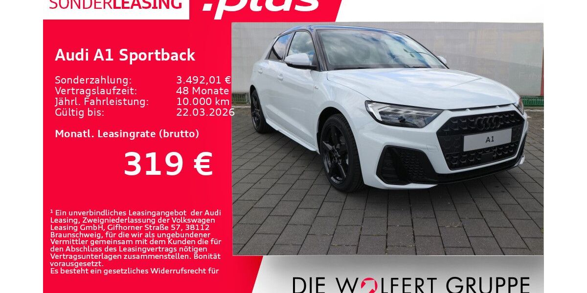 Audi A1 12.242 km 28.989 &euro; Großwallstadt 63868