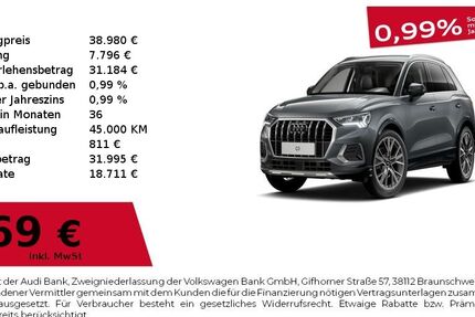 Audi Q3 6.416 km 38.980 &euro; Fürth 90763