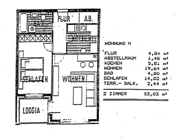 Etagenwohnung Henstedt-Ulzburg Ulzburg - 2 Zimmer, 53 m&sup2;, 220.000&euro; | Angebot:25942516
