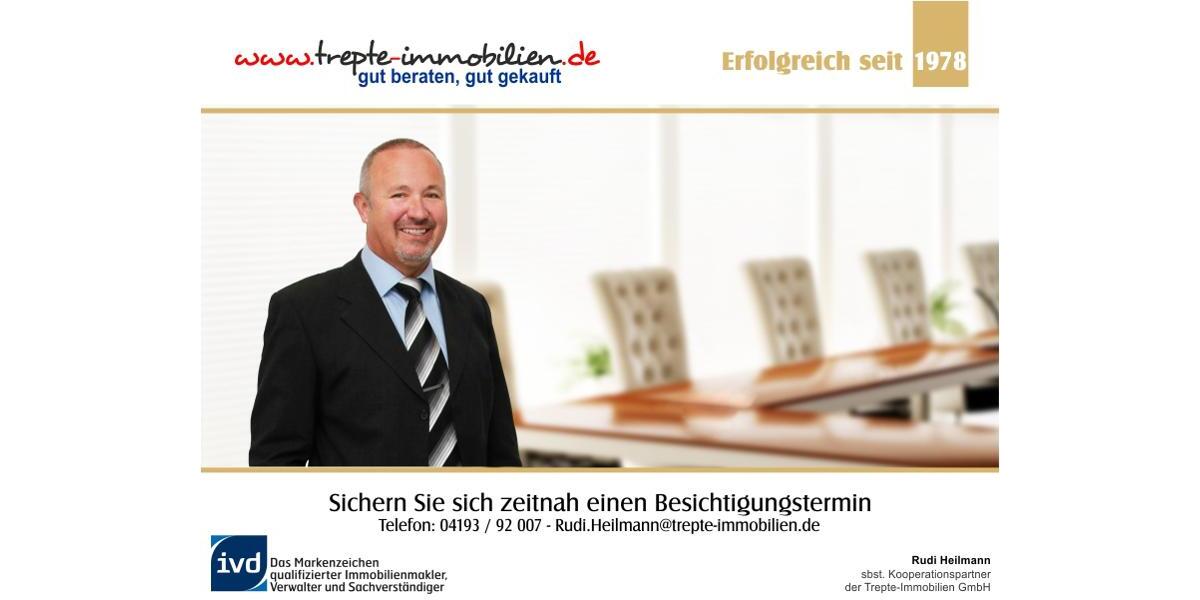 * 6,5% Rendite * Faktor 15 * 153m² * 5-Zimmer * inklusive Stellplatz & Riesenterrasse - Etagenwohnung Hohenlockstedt | Angebot:26876623