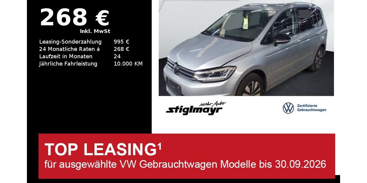 VW Touran 25.435 km 34.470 &euro; Pfaffenhofen/Ilm 85276