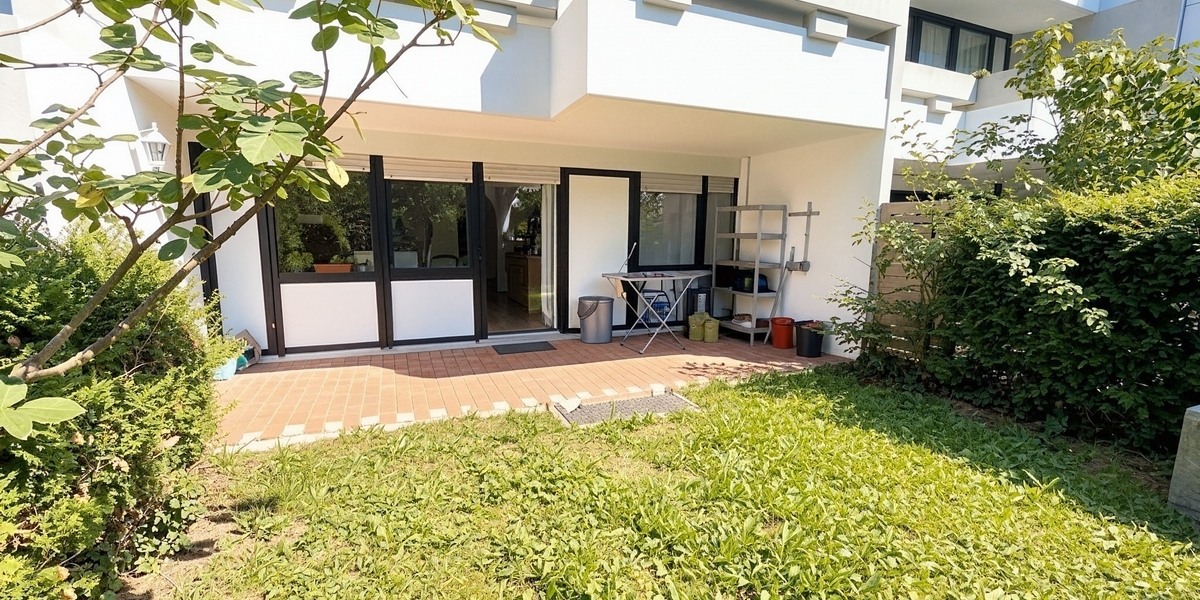 Seltene Gelegenheit in Mainz-Finthen, vermietete 2 Zimmer Gartenwohnung mit eigenem Garten - Terrassenwohnung Mainz Finthen | Angebot:27382641