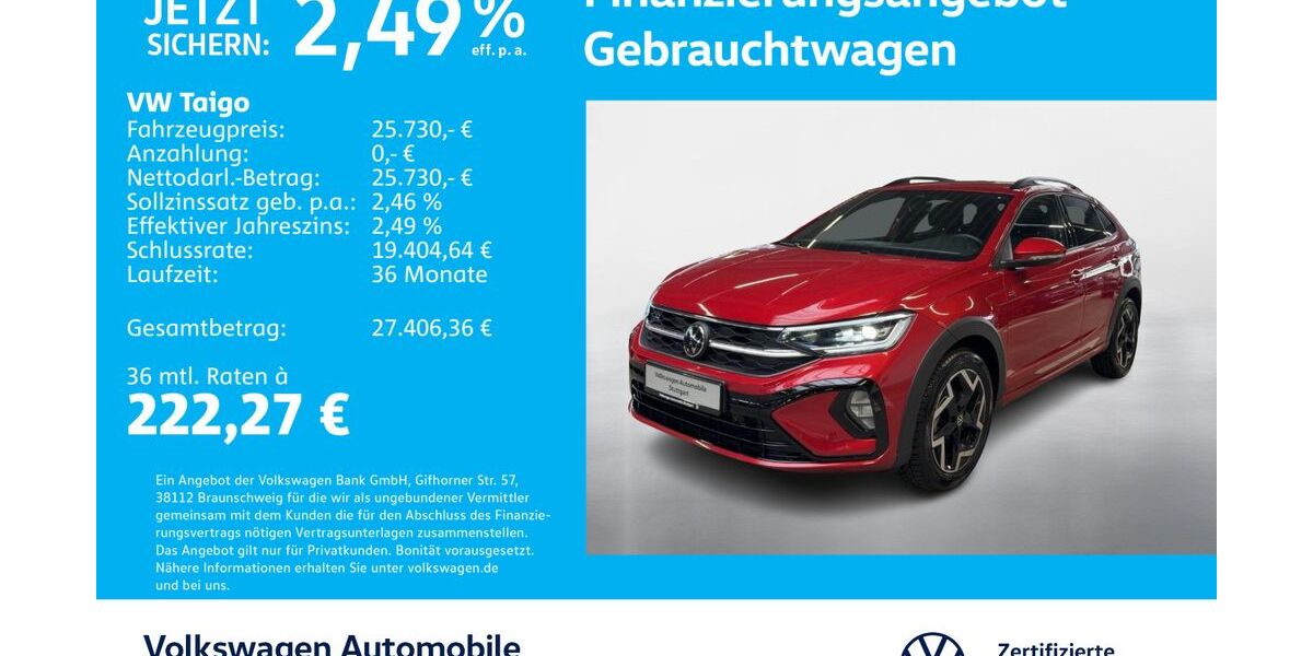 VW Taigo 15.918 km 25.730 &euro; Stuttgart-Feuerbach 70469