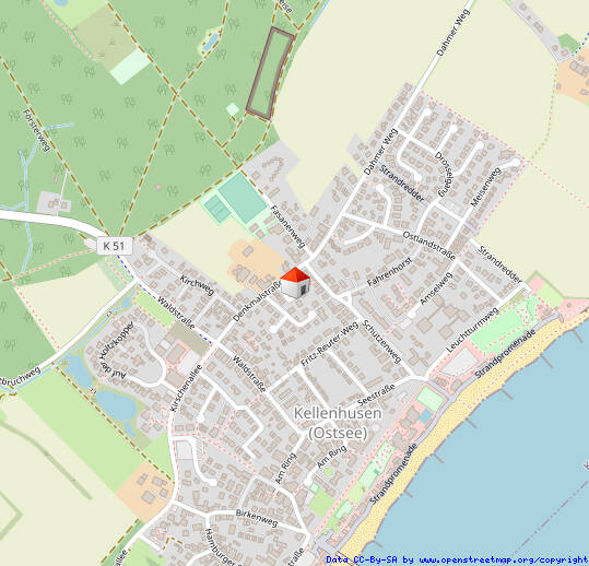 Etagenwohnung Kellenhusen - 2 Zimmer, 41 m&sup2;, 219.000&euro; | Angebot:25969349