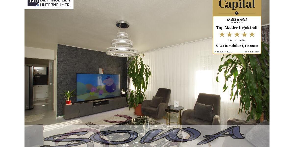 Großzügige moderne 4 Zimmer Wohnung im Erdgeschoss mit Balkon - Ein Objekt von Ihrem Immobilienpartner SOWA Immobilien und Finanzen 4 zimmer