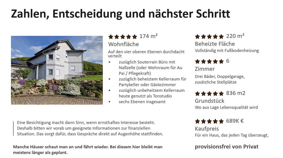 Einfamilienhaus Weißenburg in Bayern - 6 Zimmer, 220 m&sup2;, 689.000&euro; | Angebot:26545600