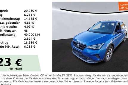 Seat Arona 34.950 km 20.950 &euro; Nürnberg 90441