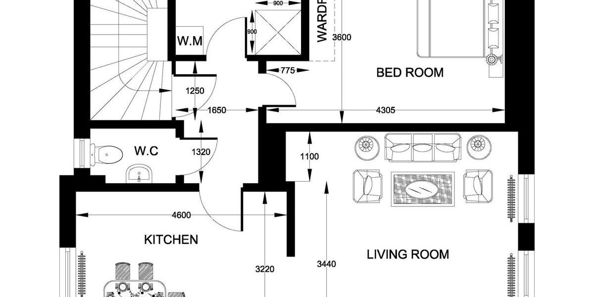 Etagenwohnung Penzberg - 2 Zimmer, 65 m&sup2;, 1.086&euro; | Angebot:25378288