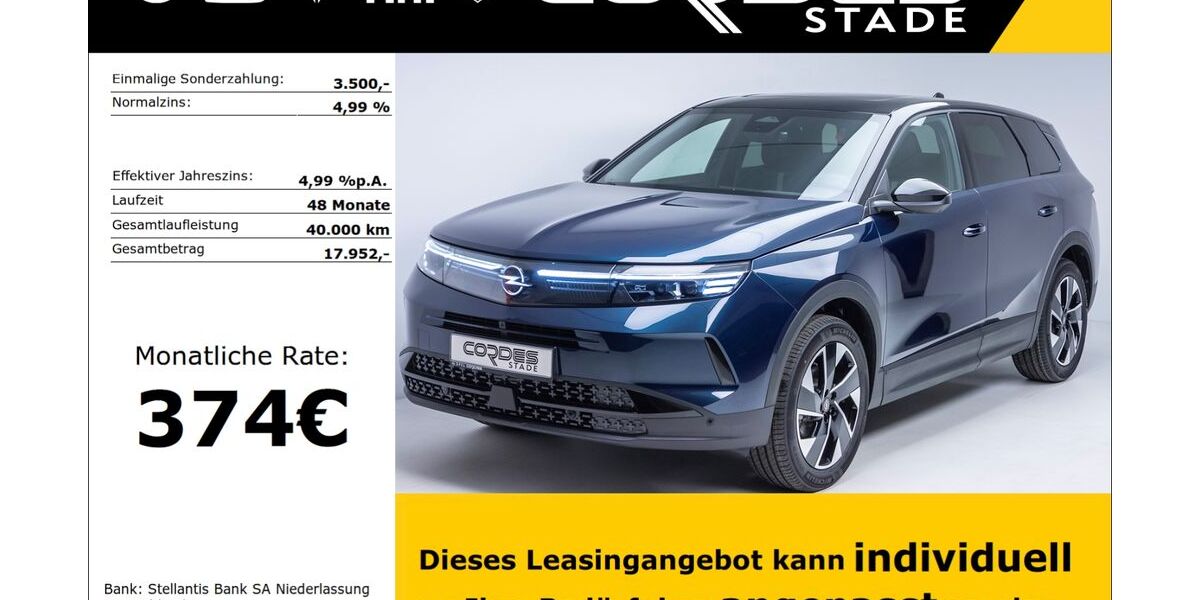 Opel Grandland (X) 5.900 km 39.900 &euro; Stade 21680