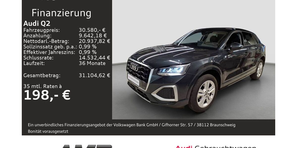 Audi Q2 9.080 km 29.680 &euro; Borna 04552
