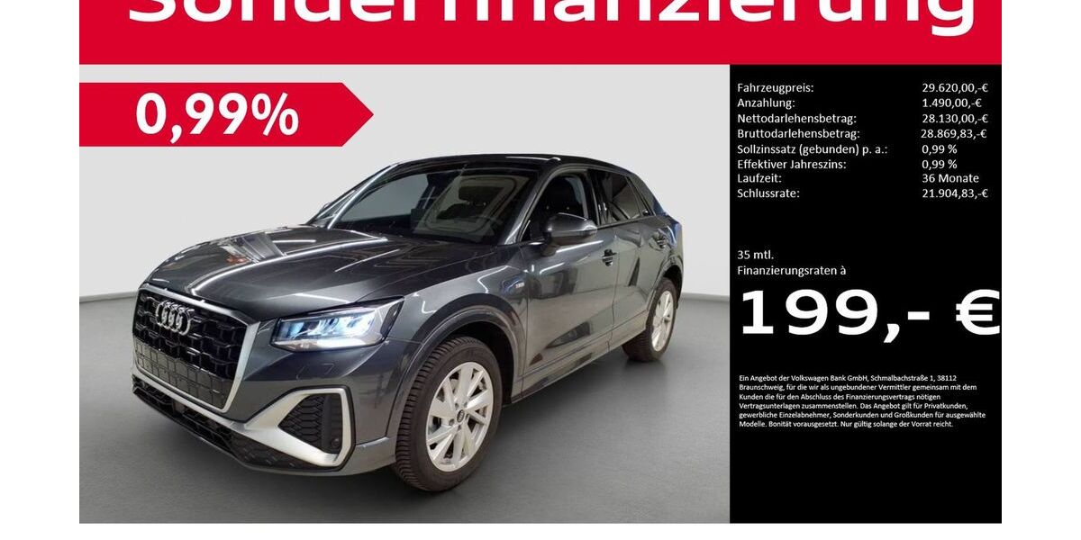 Audi Q2 7.704 km 29.620 &euro; Halle (Saale) 06110
