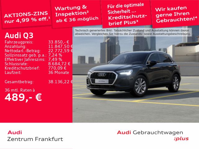Audi Q3 51.617 km 33.850 &euro; Frankfurt am Main 60314