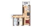Etagenwohnung Zeulenroda-Triebes Bernsgrün - 2 Zimmer, 55 m&sup2;, 350&euro; | Angebot:26768257