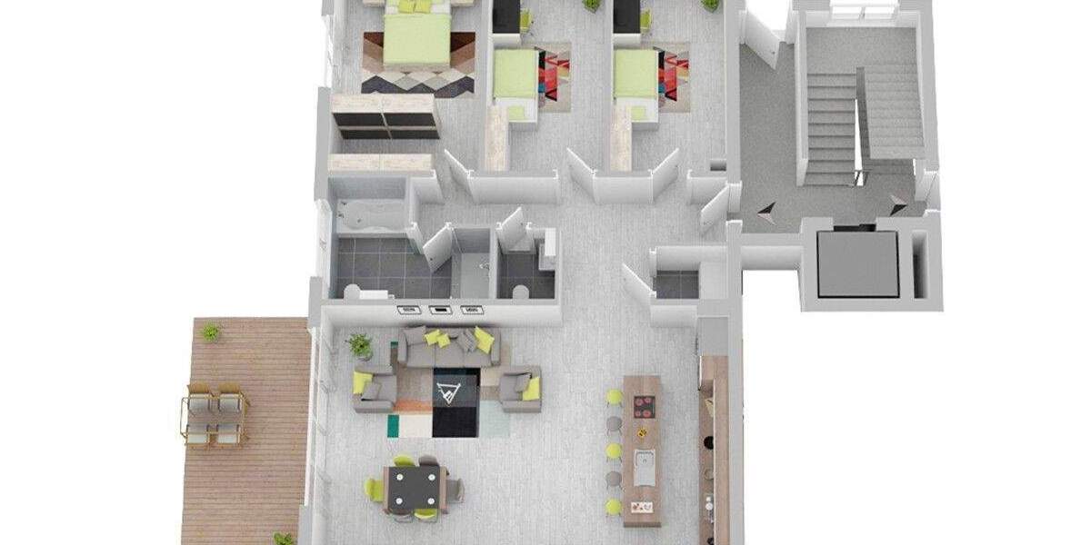 Etagenwohnung Ahrensburg - 4 Zimmer, 126 m&sup2;, 920.000&euro; | Angebot:24812111