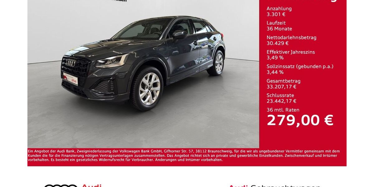 Audi Q2 19.250 km 33.730 &euro; Giessen 35394
