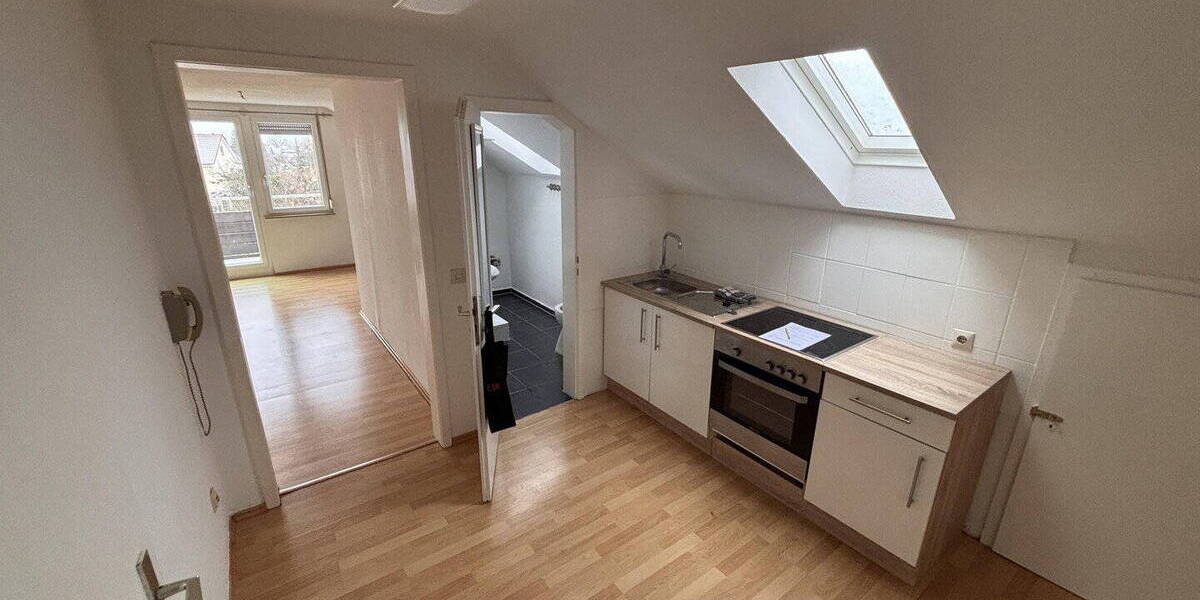 Etagenwohnung Schwäbisch Gmünd Bettringen - 2 Zimmer, 40 m&sup2;, 560&euro; | Angebot:26840951