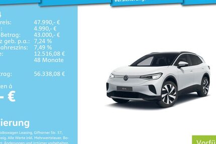 VW ID.4 14.900 km 47.690 &euro; Mannheim 68309