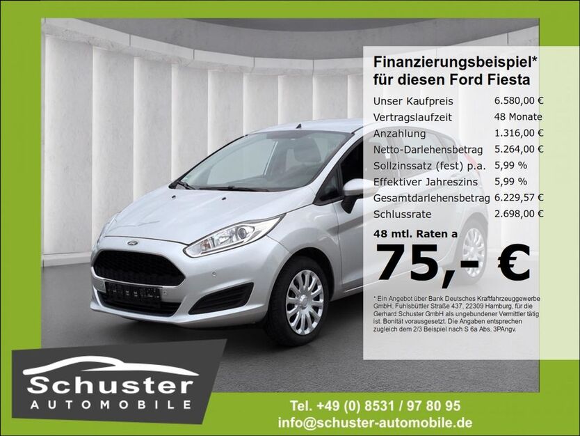Ford Fiesta 76.060 km 6.580 € Ruhstorf 94099