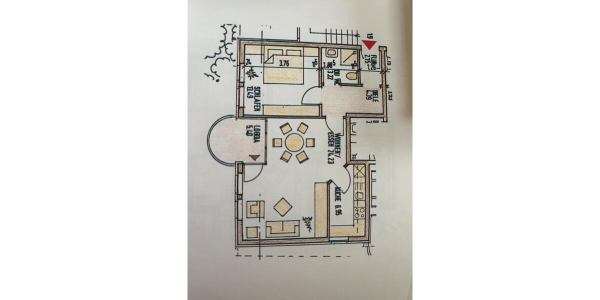 Etagenwohnung Osterode am Harz - 1 Zimmer, 57 m&sup2;, 125.000&euro; | Angebot:26118004