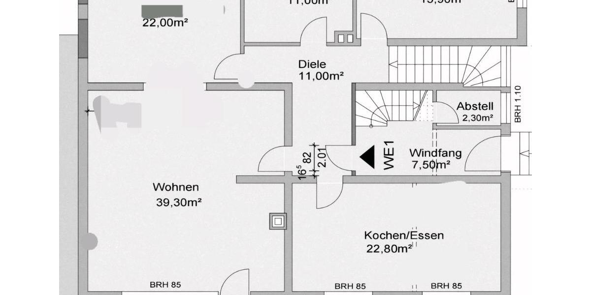 Erdgeschoßwohnung Adenau - 2 Zimmer, 125 m&sup2;, 940&euro; | Angebot:26325916