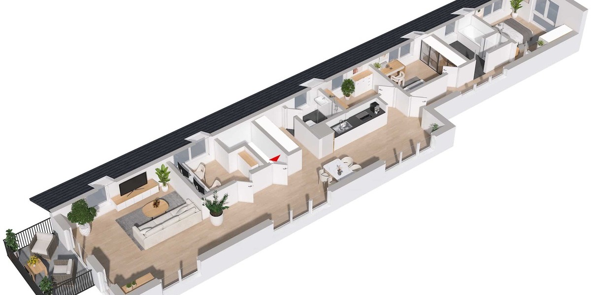 Neubau: Wohn(t)raum im Dachgeschoss - Etagenwohnung Hildesheim Himmelsthür | Angebot:17040589