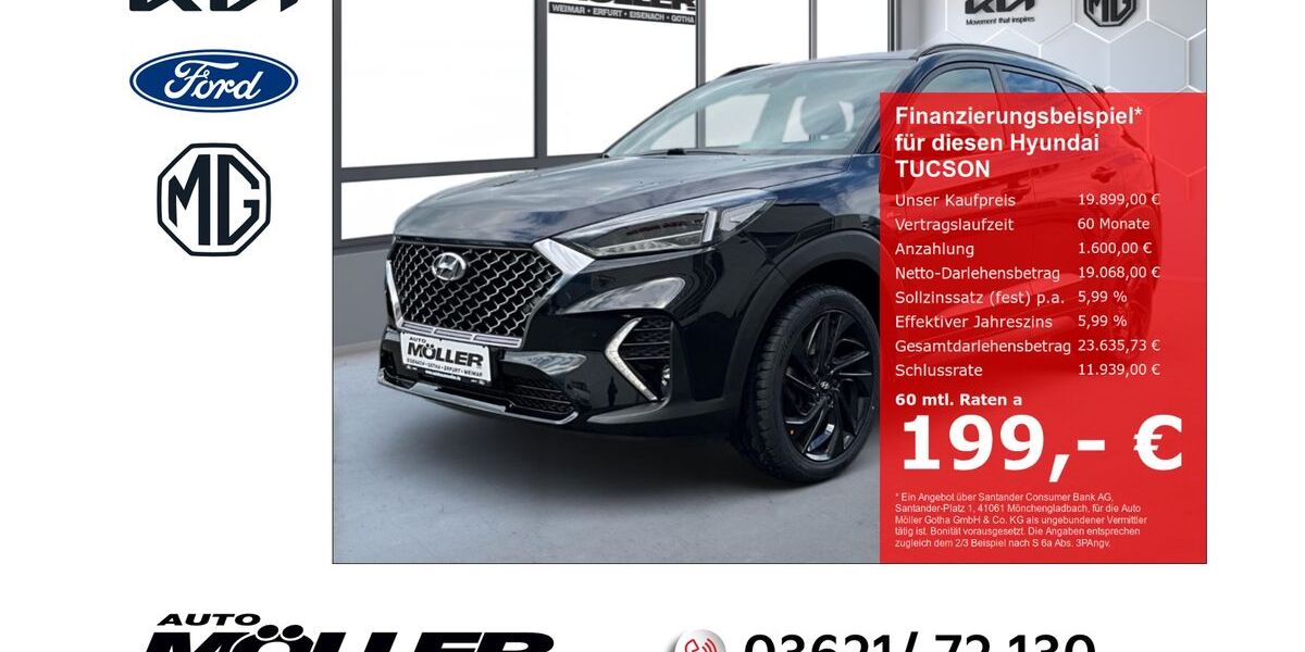 Hyundai TUCSON 56.169 km 19.899 &euro; Gotha 99867