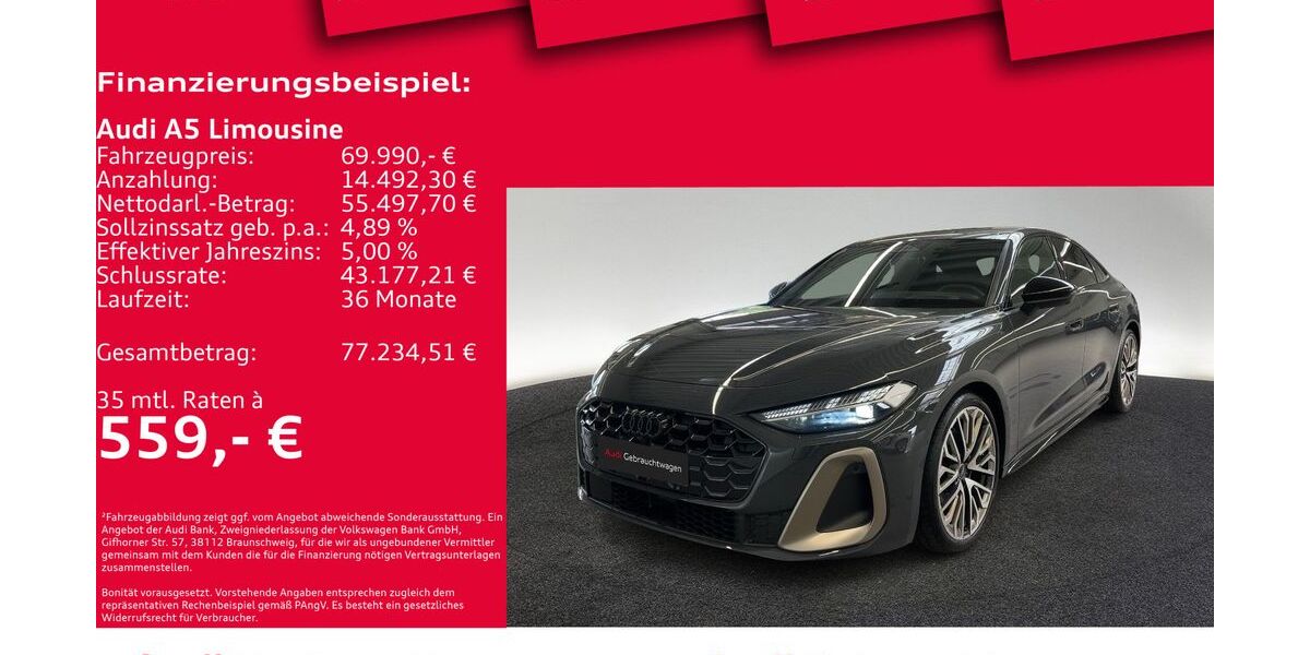 Audi A5 15.999 km 62.890 &euro; Hannover 30179