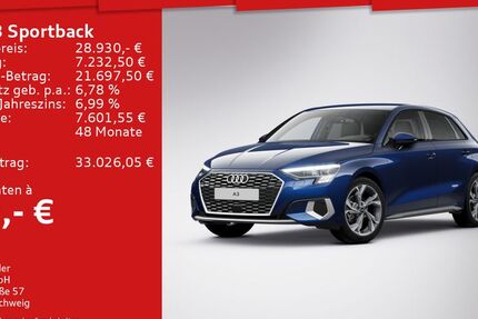 Audi A3 52.653 km 28.930 € Mosbach 74821
