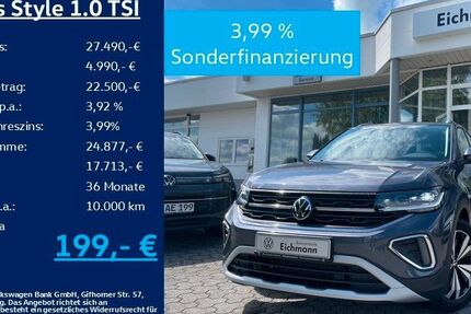 VW T-Cross 5.300 km 27.490 € Heiligenroth 56412