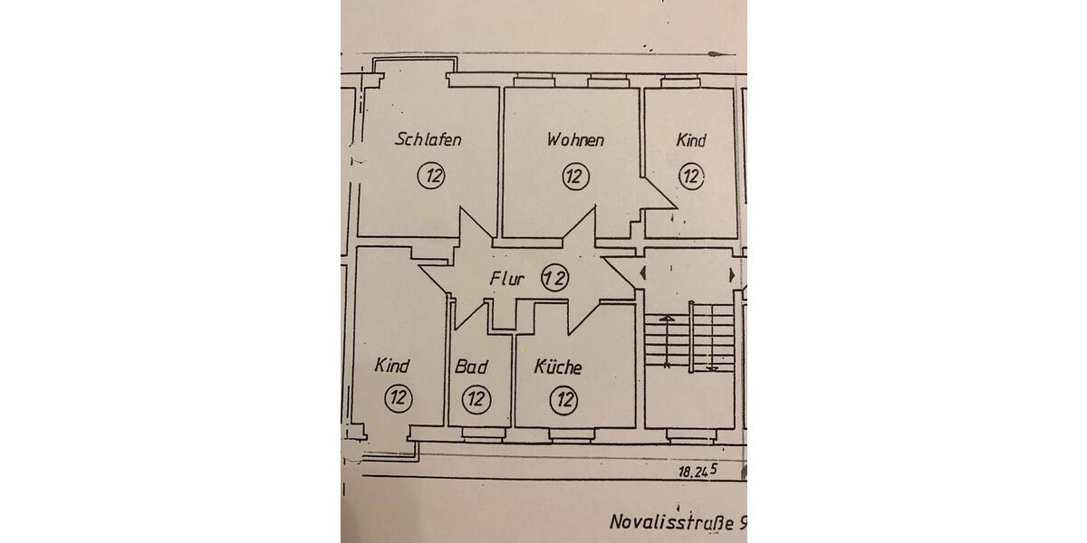 Etagenwohnung Hettstedt - 4 Zimmer, 74 m&sup2;, 84.000&euro; | Angebot:26944626