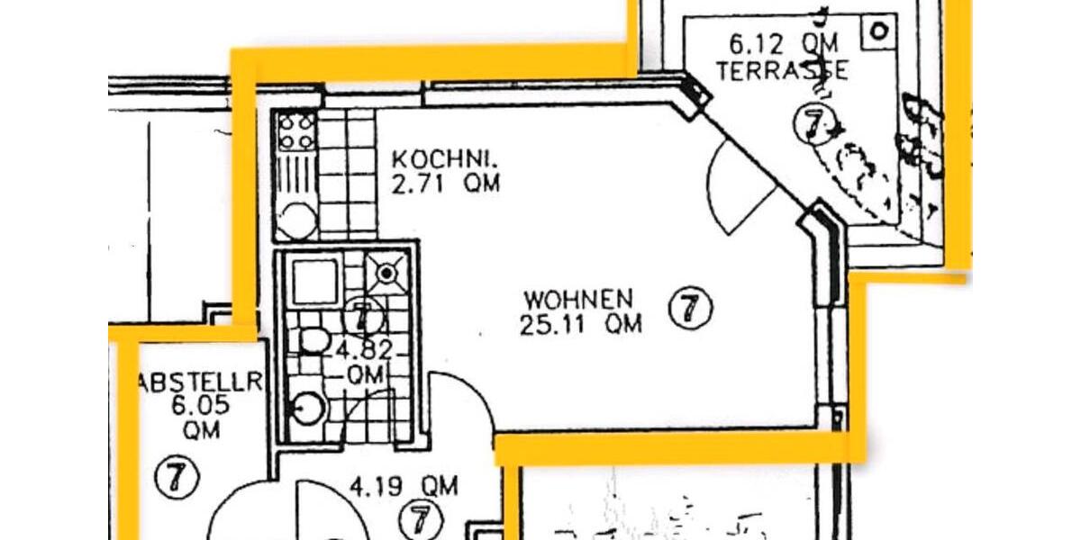 Etagenwohnung Barleben - 1 Zimmer, 46 m&sup2;, 75.000&euro; | Angebot:26007960