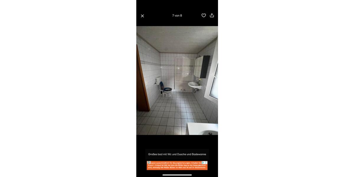 Etagenwohnung Burkardroth - 2 Zimmer, 80 m&sup2;, 500&euro; | Angebot:24524278