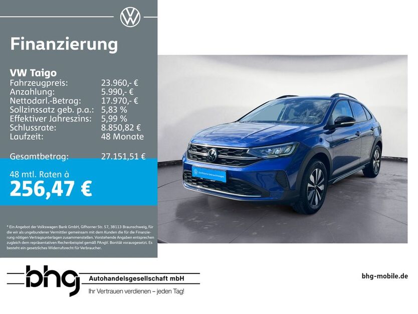 VW Taigo 2.895 km 23.960 € Balingen 72336