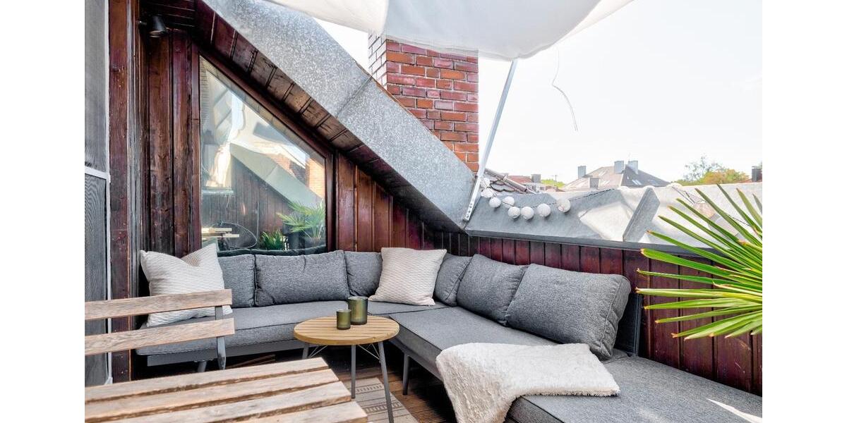 Dachgeschoßwohnung Augsburg Innenstadt - 3 Zimmer, 107 m&sup2;, 449.000&euro; | Angebot:25994591