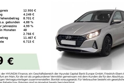 Hyundai i20 48.841 km 12.950 &euro; Fürth 90763