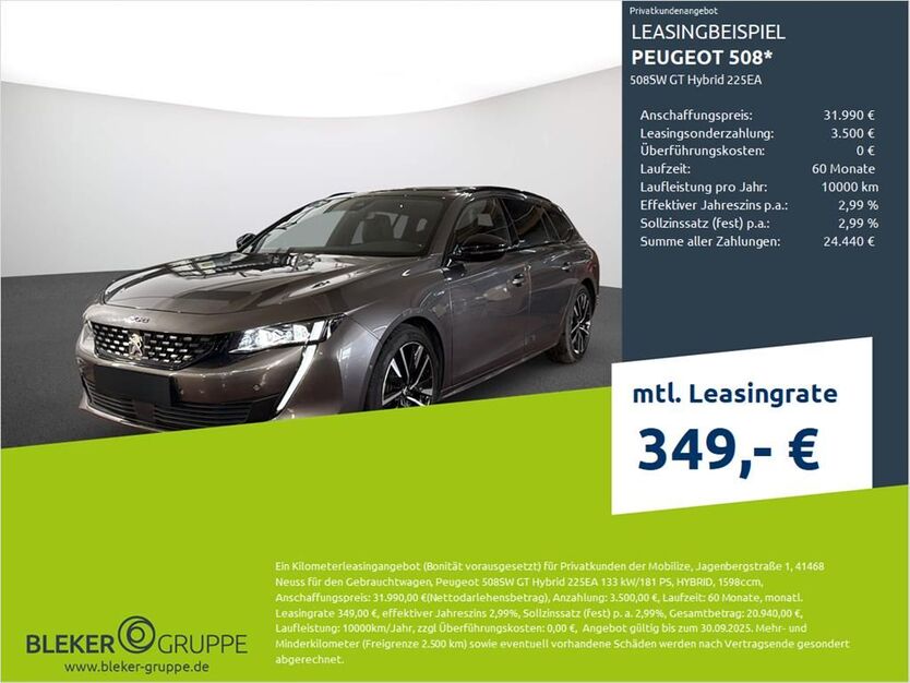 Peugeot 508 58.796 km 28.380 € Münster - Amelsbüren 48163