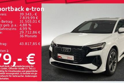 Audi Q4 e-tron 33.995 km 37.935 &euro; München 81825