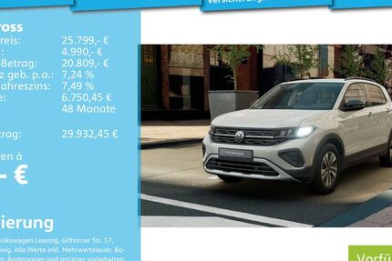 VW T-Cross 9.900 km 25.541 &euro; Mannheim 68309