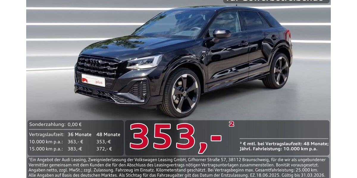Audi Q2 11.500 km 36.450 &euro; Ingolstadt 85057