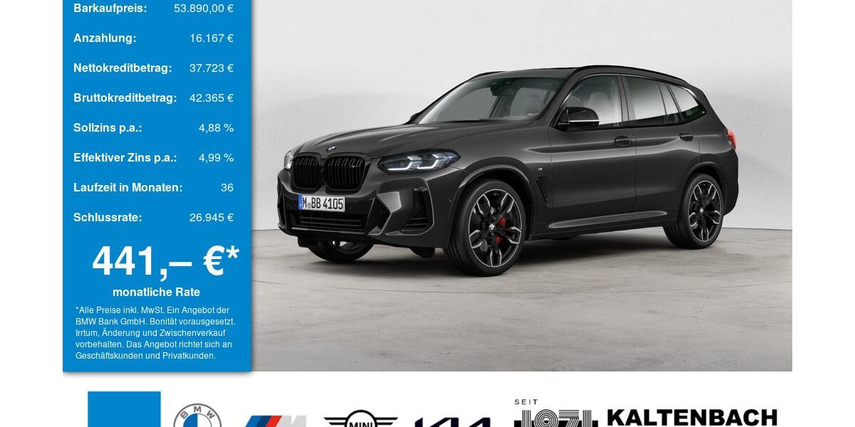 BMW X3 M40 58.814 km 53.890 &euro; Wermelskirchen 42929